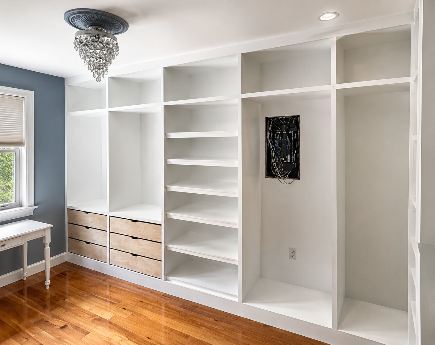 Custom built-in cabinetry in Cape Cod